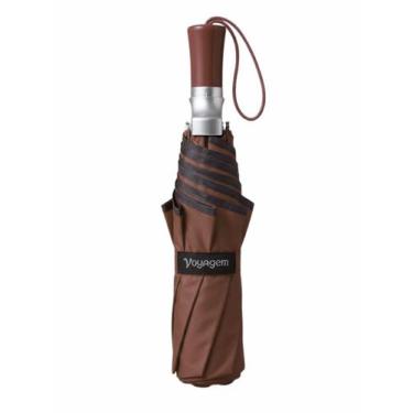 Imagem de Guarda Chuva Voyagem Duplo Casal Manual Resistente, Marrom