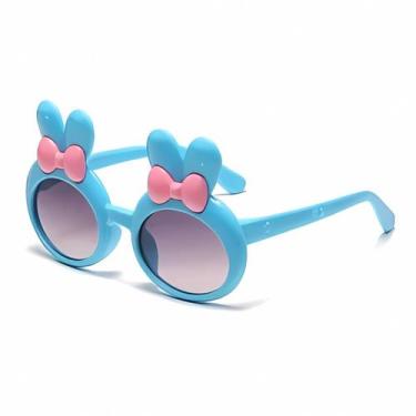 Imagem de Óculos de Sol Infantil Desenho Animado Proteção UV Hero Band, Azul