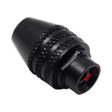 Imagem de Mini Mandril De Três Garras De Troca Rápida Sem Chave 03-34mm M7 M8x07