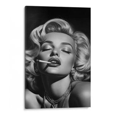 Imagem de Quadro Marilyn Monroe em Glamour Eterno e Sedutor - Mioquadros, 180x12