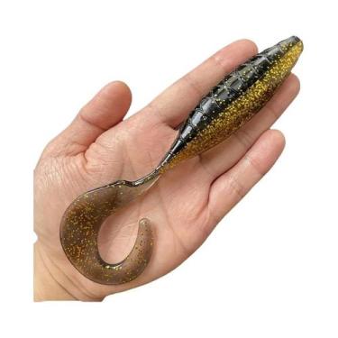 Imagem de Acessórios De Pesca: Iscas Artificiais De PVC De Alta Elasticidade (2 