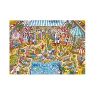 Imagem de Quebra-Cabeça Adulto De 1000 Peças 70x50cm, Quebra-Cabeça De Papel Com