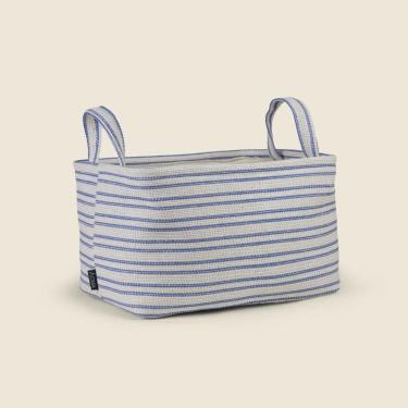 Imagem de Cesto Navy Algodão Azul 25x35cm - A\CASA