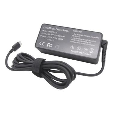 Imagem de Carregador Compatível com Lenovo 65w Tipo C Usb-c Adlx65ylc3a Thinkpad