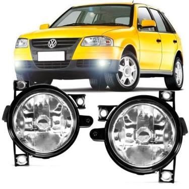 Imagem de Par Farol Milha Gol G4 Parati Saveiro Polo Fox Spacefox - RF