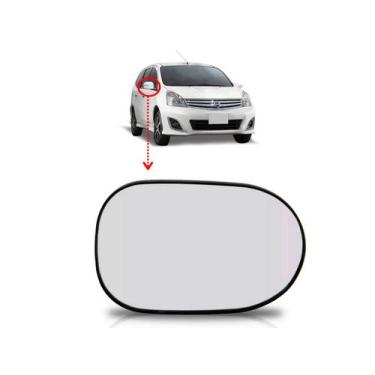 Imagem de Lente Vidro Retrovisor Nissan Livina Direito 09/14 EB658 - FICOSA