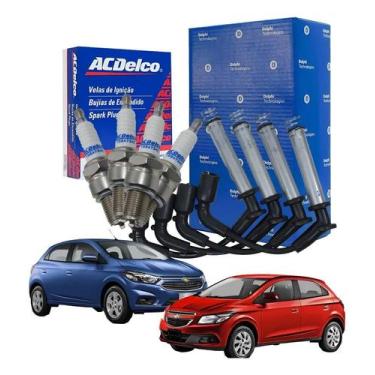 Imagem de Jogo Cabo E Vela Onix Prisma 1.0 2012 2013 2014 2015 2016 19 - Congrat