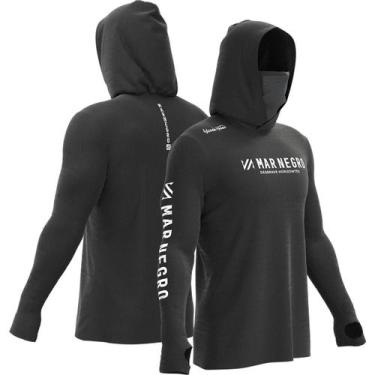 Imagem de Camiseta de Pesca Masculina X-Protect 360 Chumbo - Mar Negro, G2