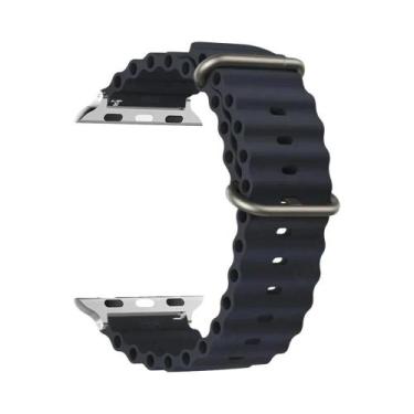 Imagem de Pulseira Ocean Para Apple Watch Ultra 3 2, Compatível Com iWatch Serie