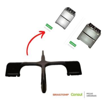 Imagem de Grade trempe og ferro fundido simples fogao consul brastemp - Whirlpoo