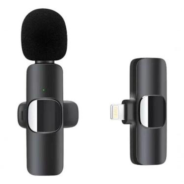 Imagem de Microfone Lapela Wireless Sem Fio Para Iphone Ipad Lightning - THOR
