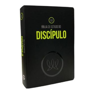Imagem de Bíblia estudo do discípulo  arc  capa de luxo preta - EDITORA GEOGRÁFI