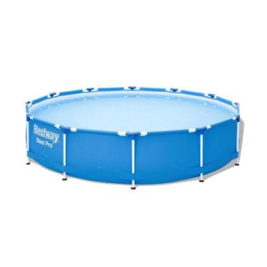 Imagem de Piscina Estrutural 4678 Litros Steel Pro Filtro 110V/220V Bestway