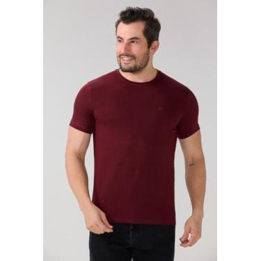 Imagem de Camiseta sallo decote redondo, G1, Bordô