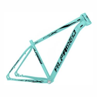 Imagem de Quadro Bicicleta Aro 29 Alfameq AFX, 15, Verde claro