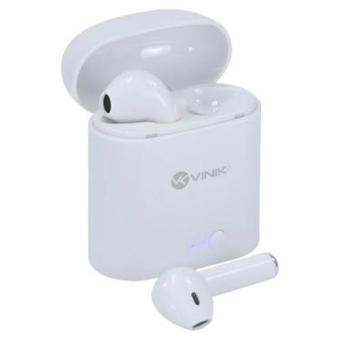 Imagem de Fone De Ouvido Bluetooth Easy W1+ Tws True Wireless Vinik, Branco