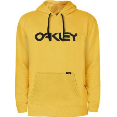 Imagem de Moletom Oakley Canguru B1B PO Masculino WT24 New Nugget, G, Amarelo