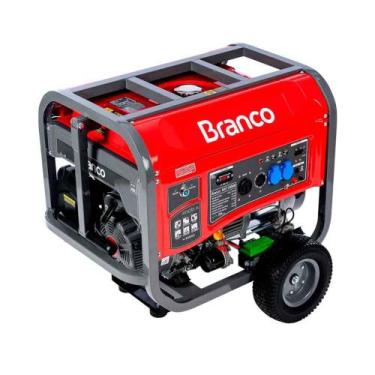 Imagem de Gerador de Energia a Gasolina 13 KVA Monofásico Branco B4T13000E 
