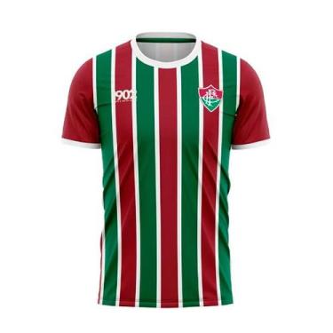 Imagem de Camisa Fluminense Attract Tradicional Tricolor Original Braziline, Tri