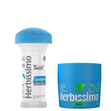 Imagem de Kit Desodorante Herbíssimo Twist + Pote Sensitive - Dana