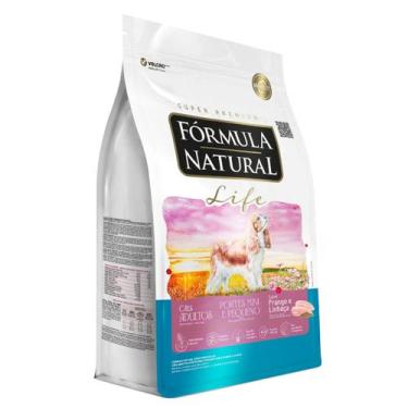 Imagem de Ração Fórmula Natural Life Cães Adultos Portes Mini e Pequeno 2,5 kg