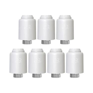 Imagem de Válvula Termostática Inteligente Para Radiador Com Controle Remoto Zig