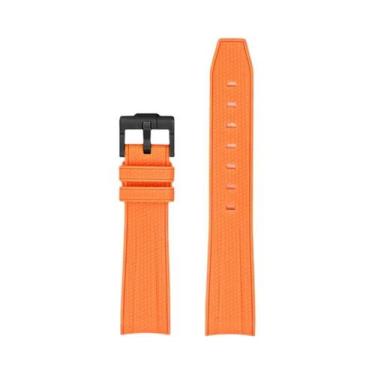 Imagem de Pulseira De Relógio Unissex Em Silicone À Prova d'Água Para Swatch Ome