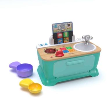Imagem de Brinquedo Infantil Mini Cozinha Interativa com 6 Peças Hape XALINGO 98