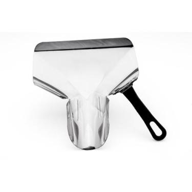 Imagem de Pá Inox para Batata Frita Palito Caparroz 22x21cm Profissional Lanchon