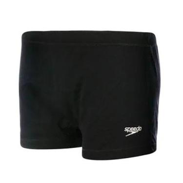 Imagem de Sunga Boxer Speedo Hidroshort Acquaplus Adulto, P, Preto