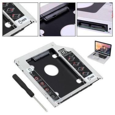 Imagem de Adaptador Caddy Segundo HD SSD Sata Drive 9,5mm - FB