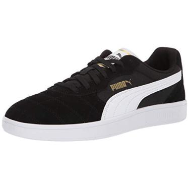 Imagem de PUMA Astro Kick masculino, Preto/branco/ouro da equipe, 43