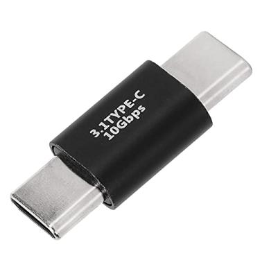 Imagem de Crazy Sales Adaptador Extensor USB C, prático de usar USB-C macho para macho adaptador de liga de alumínio leve para a família para casa