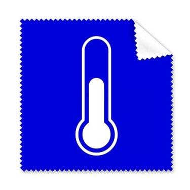 Imagem de Pano de limpeza de óculos de limpeza quadrado azul temperatura azul 5 peças