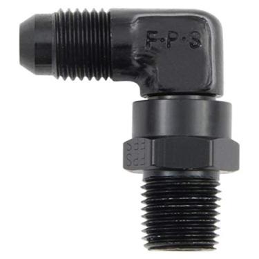 Imagem de Adaptador giratório Fragola 499106-BL preto tamanho (-6) x 1/4 MPT 90°