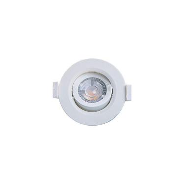 Imagem de Spot de Led Taschibra Alltop MR11 Redondo 3W Bivolt 3000K - Luz Amarela