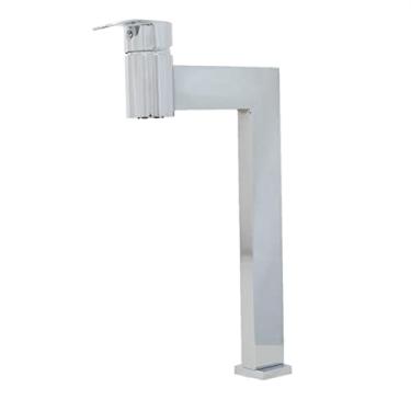 Imagem de Torneira Monocomando de Bancada Lavatório Cuba Latão Cromado