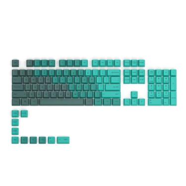 Imagem de Glorious GPBT Dye Sublimated Keycaps (Rain Forest) - Thick PBT Plastic 114 Keycap Set para 100% Full Size, 85% 80% TKL, 60% Compact, 75% Mechanical Keyboards