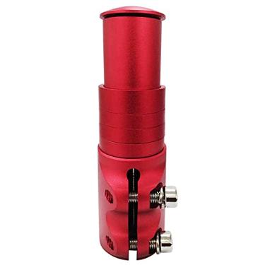 Imagem de Wemay Extensor de haste de garfo para bicicleta em liga de alumínio Extensão de haste de bicicleta para ciclismo Adaptador de haste de guiador para bicicleta Extensor de pescoço para bicicleta