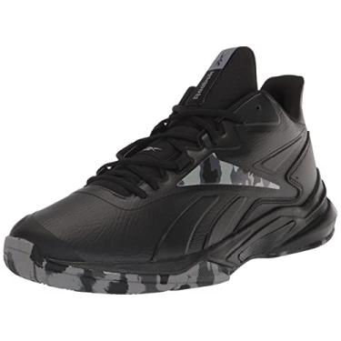 Imagem de Reebok Tênis de basquete masculino More Buckets, Preto/cinza puro, 39