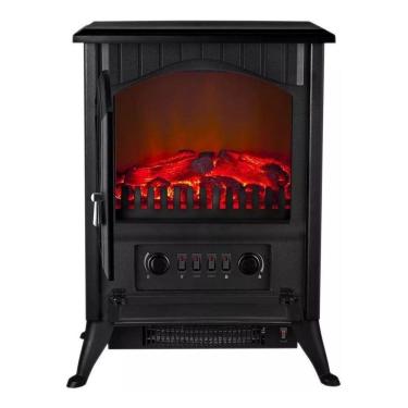 Imagem de Aquecedor Lareira Eletrica Chama Virtual 3 D 1850w 128v - Cadence