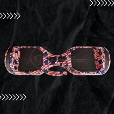 Imagem de Hoverboard Esporte Skate Elétrico Adesivo America - Usa Nº17