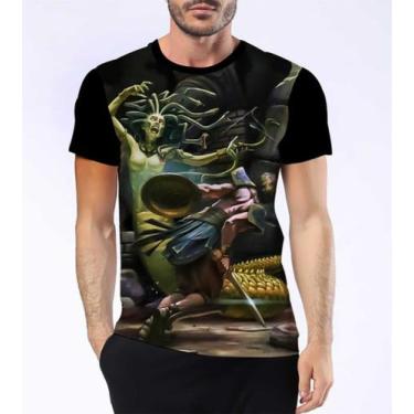 Imagem de Camiseta Camisa Górgonas Monstros Mitologia Pedras Cobras 2 - Dias No
