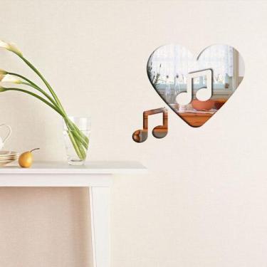 Imagem de Espelho Decorativo Love Music - Qcola