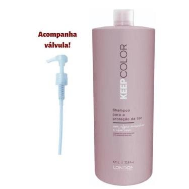 Imagem de Shampoo Keep Color 1L Hidrata, Restaura E Protege A Cor - London Cosmé