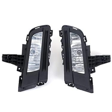 Imagem de JESYMBX Para Mazda 3 M3 BK 2007-2010 Kit de lâmpada de neblina de direção do para-choque dianteiro do automóvel com lâmpada 1 par lado esquerdo e direito (motorista e passageiro)