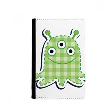 Imagem de Porta-passaporte Universo e Monstro Alienígena Notecase Burse Carteira Capa Cartão, Multicolor