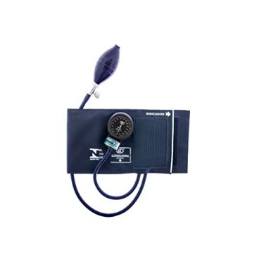 Imagem de Aparelho de Pressão Esfigmomanômetro Adulto Azul Nylon Fecho de Contato – BIC