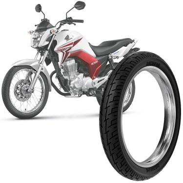Imagem de Pneu Moto Honda Cg Titan Rinaldi 90/90-18 57p Traseiro