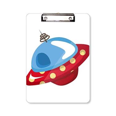 Imagem de Placa de apoio para prancheta UFO Universo e alienígena A4